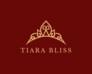Beauty Pageant Tiara logo design