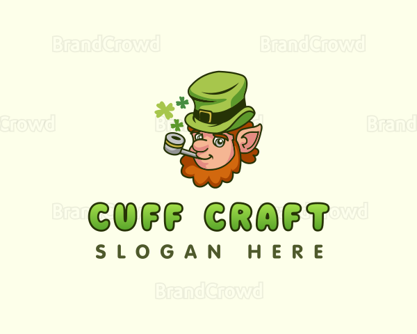 Magical Smoking Leprechaun Logo