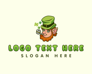 Magical Smoking Leprechaun Logo