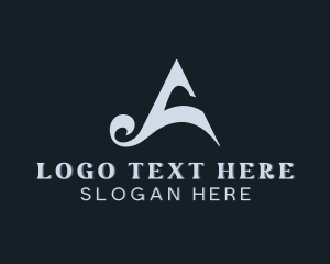 Logistic - Elegant Upscale Luxury Letter A logo design
