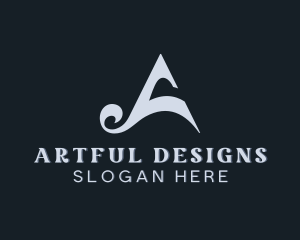 Elegant Upscale Luxury Letter A logo design