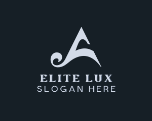 Upmarket - Elegant Upscale Luxury Letter A logo design