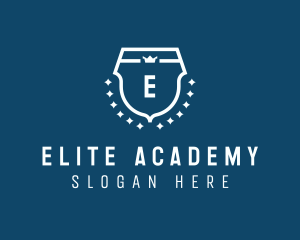 Academy - Shield Crown Academy logo design