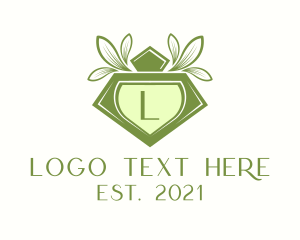 Perfume - Green Perfume Letter logo design