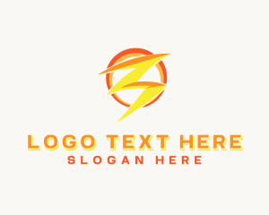 Lighting Power Electrical logo design