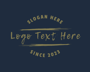 Text Logo - Streetwear Urban Mural logo design