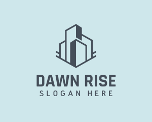 City Building High Rise Property logo design