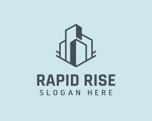 City Building High Rise Property logo design