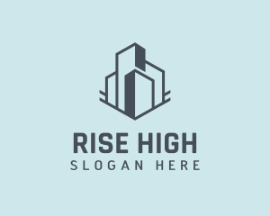 City Building High Rise Property logo design