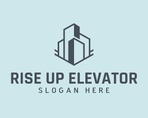 City Building High Rise Property logo design