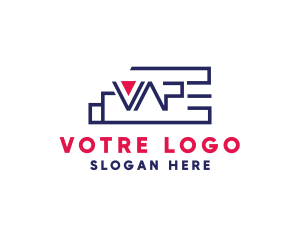 Modern Vape Smoke Logo
