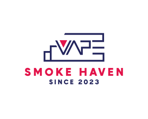 Smoke - Modern Vape Smoke logo design