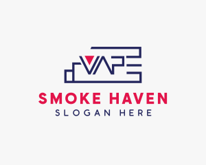 Modern Vape Smoke logo design