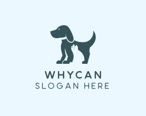 Veterinarian - Pet Care Dog Cat logo design