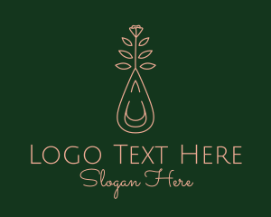 Peach - Rose Oil Extract logo design