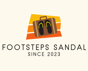 Colorful Summer Sandals logo design