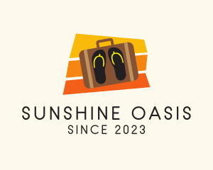 Colorful Summer Sandals logo design