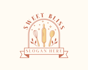 Pastry Baking Tools logo design