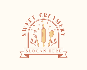 Pastry Baking Tools logo design