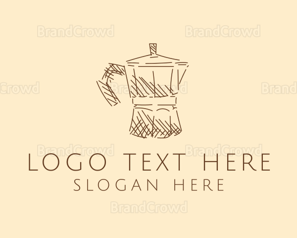 Coffee Espresso Percolator Logo