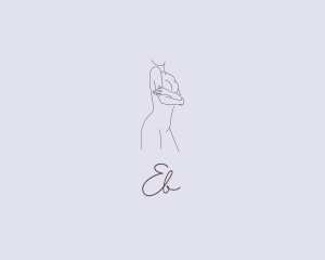 Girl - Boutique Feminine Naked Body logo design