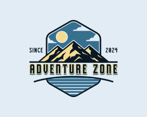 Mountain Peak Adventure logo design