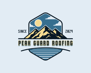 Mountain Peak Adventure logo design