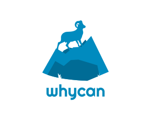 National Park - Wild Goat Mountain Camping logo design