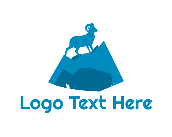 Summit - Wild Goat Mountain Camping logo design