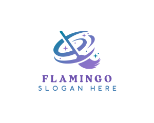 Mop - Mop Maid Cleaning logo design