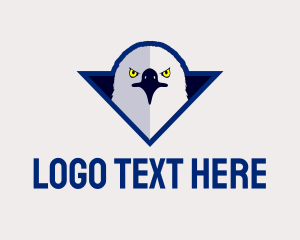 Eagle - Furious Varsity Eagle logo design