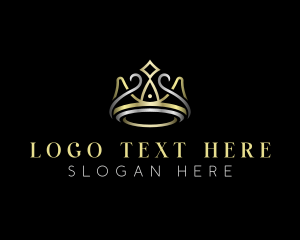 Ring - Crown Ring Jewelry logo design