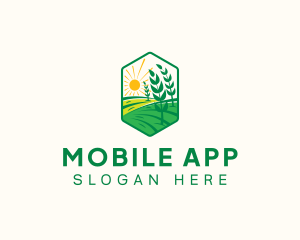 Agriculture Farm Field Logo