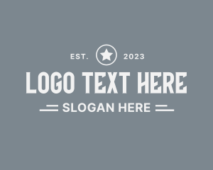 Masculine Style Business Logo
