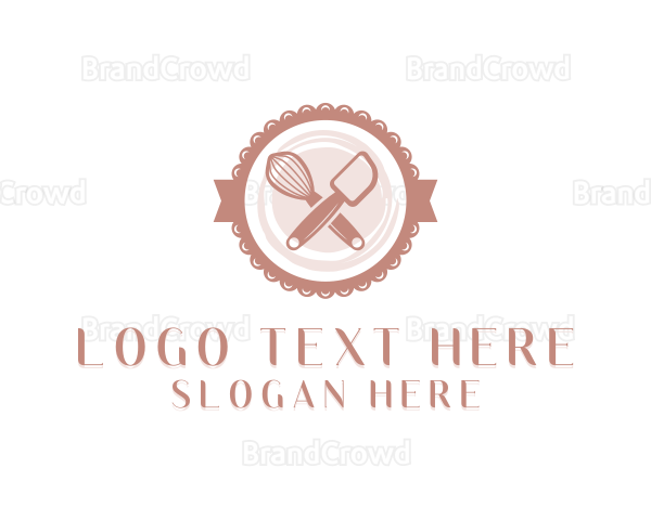 Baking Whisk Spatula Logo