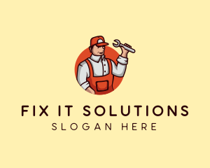 Handyman - Repair Handyman Mechanic logo design