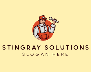 Repair Handyman Mechanic logo design