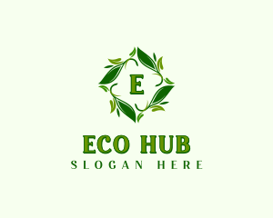 Eco Environmental Organic logo design