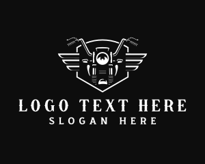 Badge - Classic Motorcycle Garage logo design