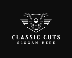 Classic Motorcycle Garage logo design