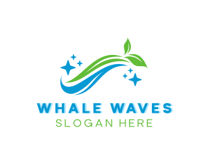 Organic Cleaning Washer logo design