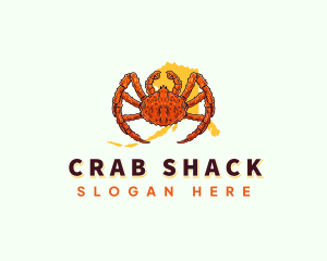 Alaska King Crab logo design