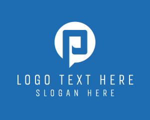 Messaging - Messaging Tech App logo design