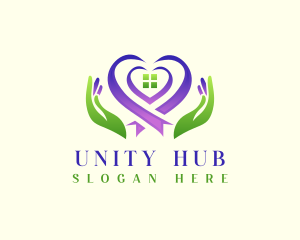 Heart Hand Foundation logo design