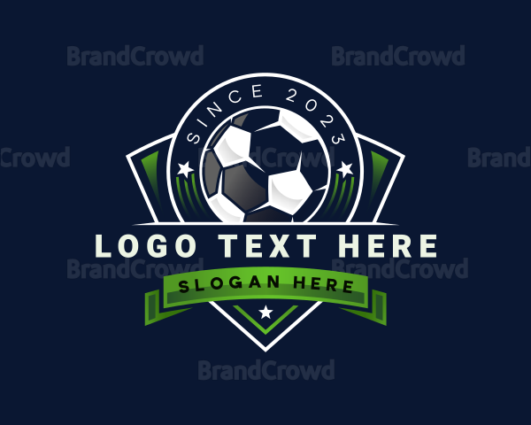 Athlete Soccer Football Logo