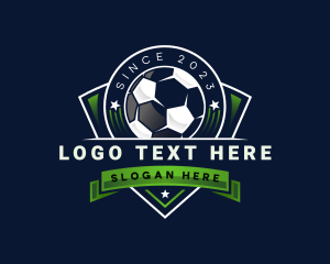 Coach - Athlete Soccer Football logo design