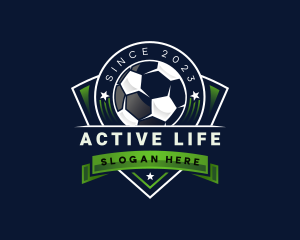 Athletics - Athlete Soccer Football logo design