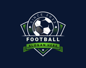 Athlete Soccer Football logo design