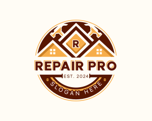 Hammer Repair Remodel logo design