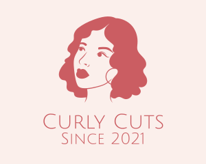 Curly - Curly Hair Salon logo design